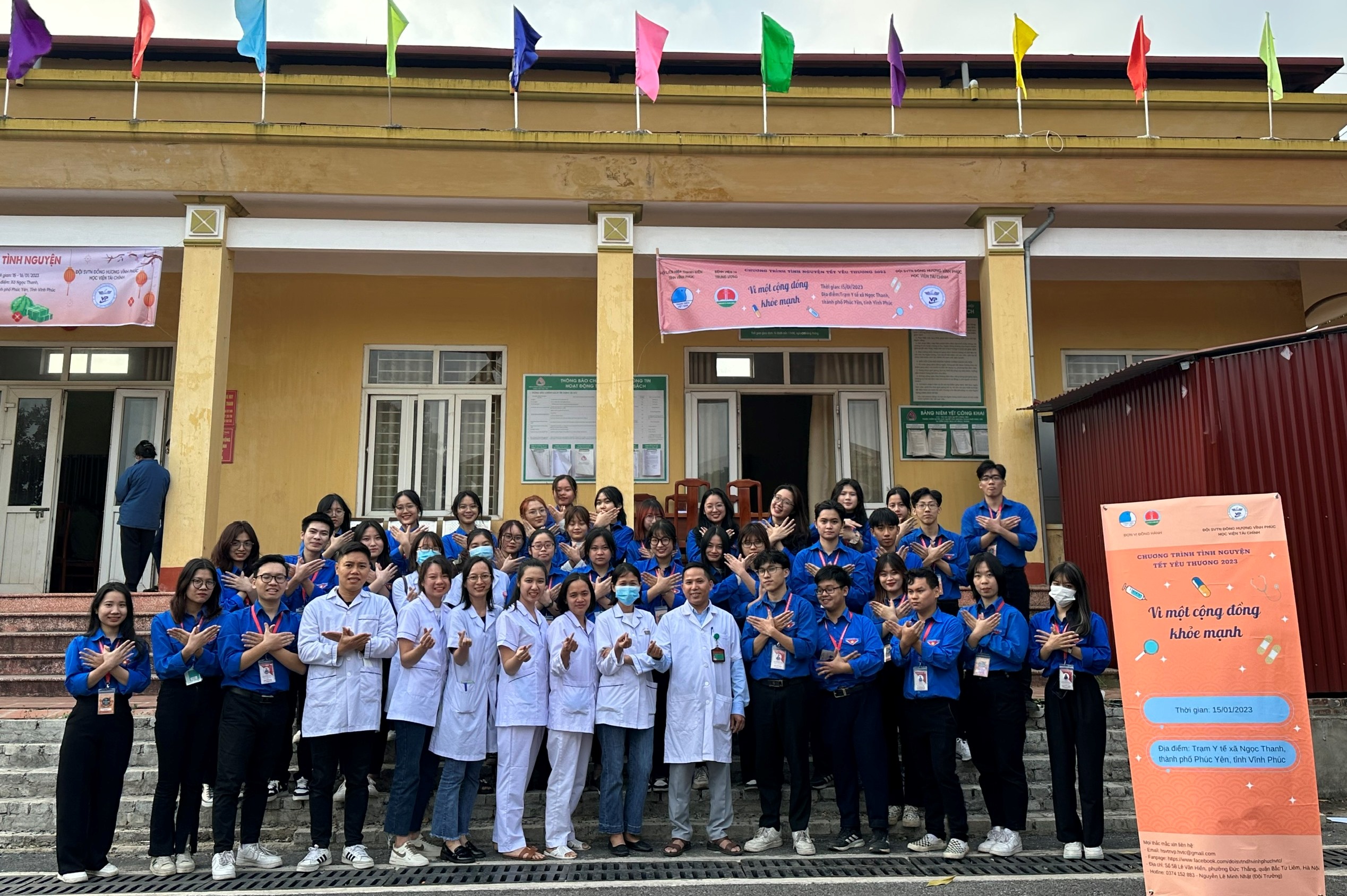 Bệnh viện 74 Trung ương phối hợp với Thành Đoàn Phúc Yên tổ chức  khám, tư vấn sức khỏe cho người dân xã Ngọc Thanh