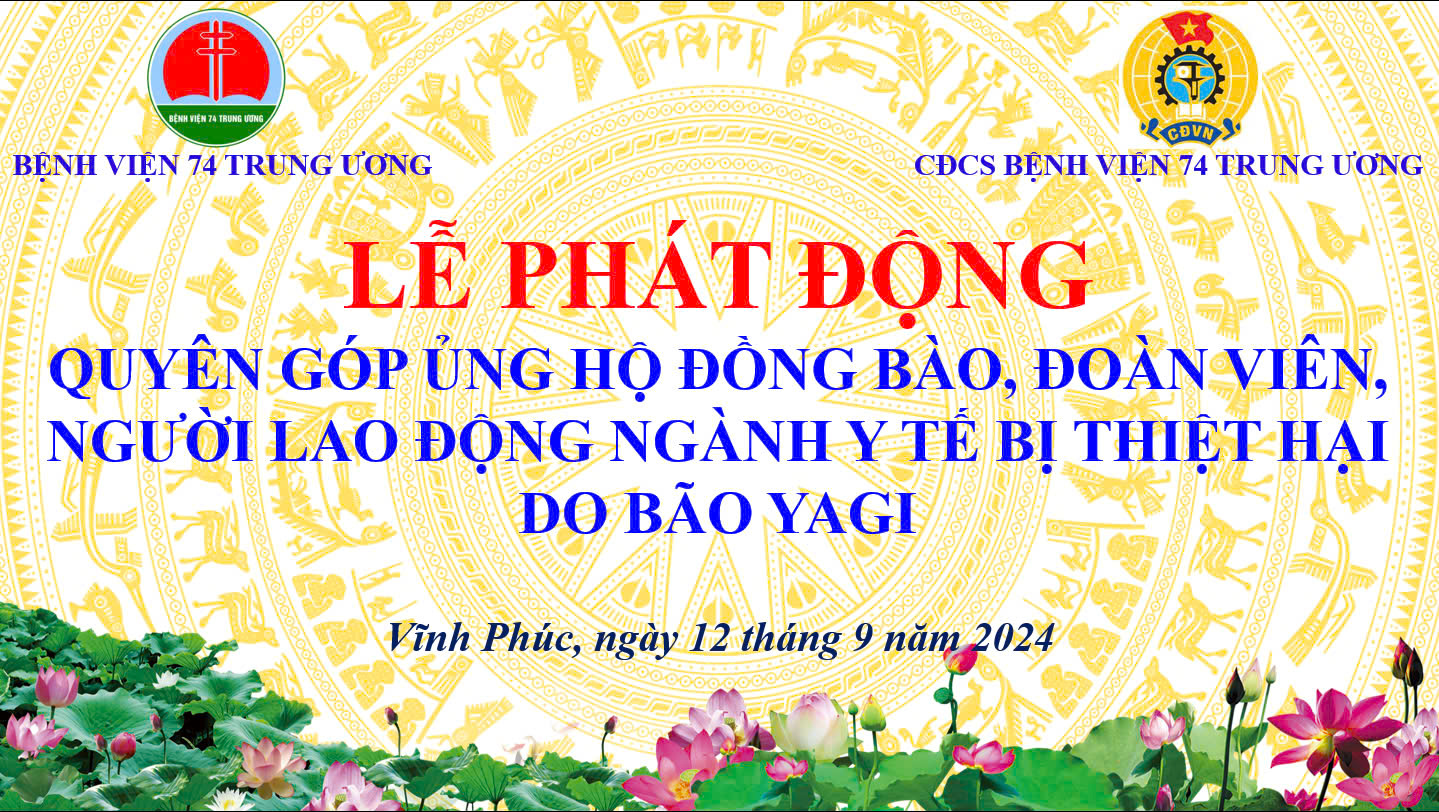 ỦNG HỘ ĐỒNG BÀO BỊ THIỆT HẠI DO ẢNH HƯỞNG CỦA BÃO SỐ 3 (BÃO YAGI)