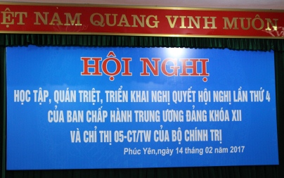 Hội nghị học tập, quán triệt, triển khai Nghị quyết 