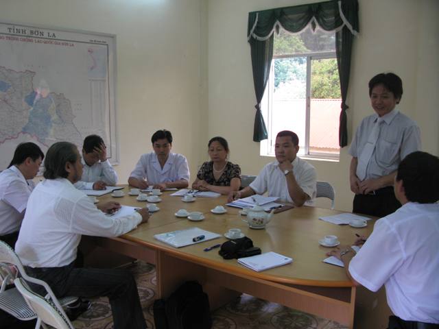Lãnh đạo Bệnh viện 74 Trung ương thăm và làm việc tại các tỉnh Tây bắc