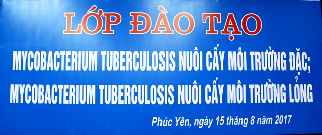 KHAI GIẢNG LỚP ĐÀO TẠO NUÔI CẤY NĂM 2017