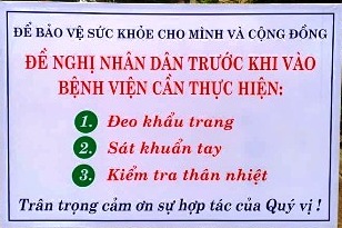 BỆNH VIỆN 74 TRUNG ƯƠNG TỔ CHỨC ĐO THÂN NHIỆT SÀNG LỌC NGƯỜI NHIỄM HOẶC NGHI NGỜ NHIỄM COVID-19